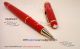 Perfect Replica Montblanc Meisterstuck Gold Clip Red Cap Red Rollerball Pen (1)_th.jpg